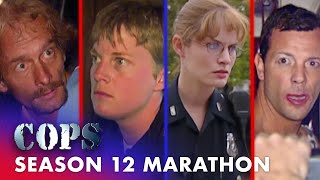 🔴 Cops Season 12 Marathon The Most Intense Moments  Cops TV Show [upl. by Ecinrev30]