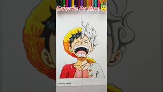 D luffy Drawing for onepiece ✍🏻💞 shorts onepiece luffy drawing [upl. by Anirtik]