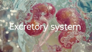 Human Organ System Excretory system [upl. by Lain]