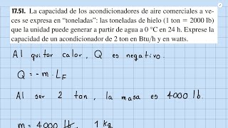 La capacidad de los acondicionadores de aire comerciales a veces se expresa en SOLUCIONADO [upl. by Ardnalac354]