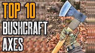 TOP 10 Best Bushcraft Axe amp Hatchet 2020 [upl. by Nagorb]