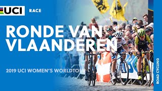 2019 UCI Womens WorldTour – Ronde van Vlaanderen – Highlights [upl. by Santoro]