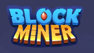 Block Miner Game Gameplay Android Mobile [upl. by Ecneps966]