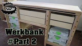 Werkbank Selber Bauen  Workbench DIY Part 2 [upl. by Farrah]