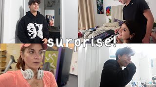 Surprising my kid vlog1040 [upl. by Ahsratan]