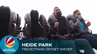 Heide Park Soltau Start in die FreizeitparkSaison 2022 [upl. by Kylie]