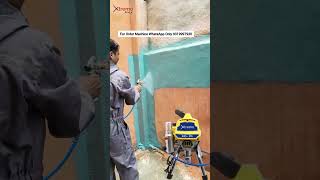 How To Spray Paint Fastest With Airless Sprayer Machine airlessspray Paintsprayer airless [upl. by Cristina563]