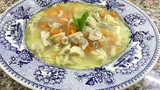 CANJA DE GALINHA  PORTUGUESE CHICKEN SOUPE [upl. by Alastair]