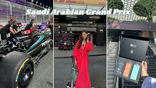 Saudi Arabian Grand Prix vlog 🏎️ PADDOCK CLUB F1 experience 🏁 [upl. by Assiroc]