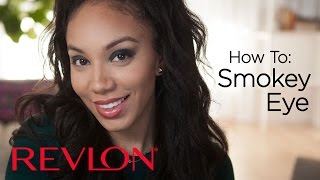 Easy Smokey Eye Tutorial with Alyssa Forever  Revlon [upl. by Irisa883]