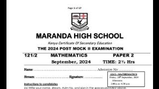 MATHS PAPER 2 SECTION 2 PROBABILITYSEQUENCES AND SERIES TAXATION STATISTICS 2 CALCULUS THREE D [upl. by Ylera315]