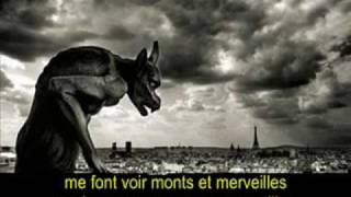 BELLE  quotGarou Daniel Lavoie amp Patrick Fioriquot French  English  Español  Lyrics  Subs [upl. by Yellah]