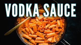 How To Make The BEST RIGATONI ALLA VODKA [upl. by Felske]