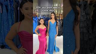 Short kings and queens😂 prom promdress formal formaldresses dress dresses fashion [upl. by Clarke562]