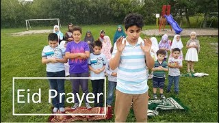 How to Perform Eid Prayer  in English [upl. by Crispa889]