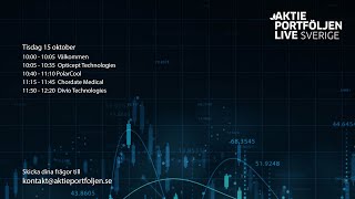 Aktieportföljen Live  Opticept PolarCool Chordate och Divio presenterar [upl. by Nylirak291]