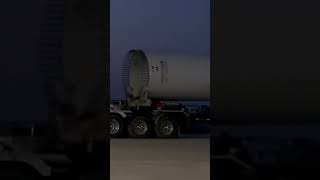 Massive wind turbine blade Its way better in person [upl. by Lurette]