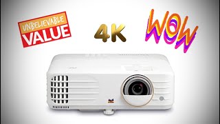 Viewsonic PX748 4K Gaming Projector Review High Quality amp Great Value [upl. by Esoryram990]