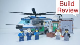 Lego 60046 Police Helicopter Surveillance  Build Review 레고 스톱모션 [upl. by Hilliard569]