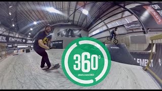 Vidéo 360 Skateboard  BMX au TAZ [upl. by Danforth]