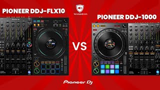 Pioneer DDJFLX10 vs Pioneer DDJ1000 Comparativa [upl. by Eillod]