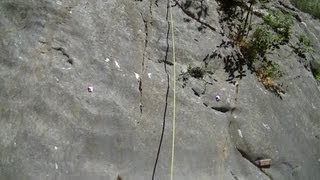 escalade à Notre Dame du Cros secteur de la gorge [upl. by Eceinehs]