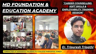 Soft Skills amp Employability Training conducted at Mahakavi Tulsidas PG College Paraspur Gonda [upl. by Eniamat]