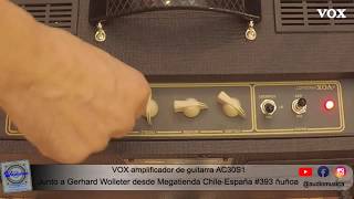 EN VIVO workshop de VOX con su amplificador AC30S1 [upl. by Aihsaei277]