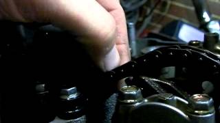 GSXR Slabside cam chain tension [upl. by Erual]