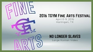 2016 TGYM Fine Arts  Large Human Video [upl. by Beka]