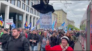 29042023 Großdemo Magdeburger Manifest quotWir sind das Volkquot Magdeburg unaufhaltsam [upl. by Zoes]