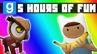 VanossGaming 5 hours of Gmod Prop Hunt Deathrun Hide and Seek amp Scary Maps 2018 [upl. by Stauffer]