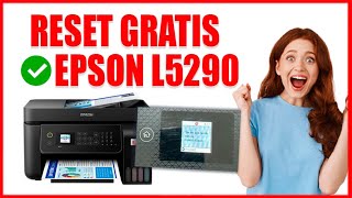 COMO RESETEAR UNA IMPRESORA EPSON l5290 [upl. by Aerbas998]