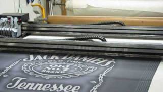 Jack Daniels Direct Print Pool Table Cloth [upl. by Mesics]