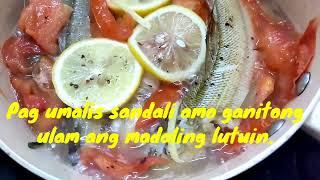 Pinangat na Isda my own version  Ediang variety Vlogs [upl. by Arlen]