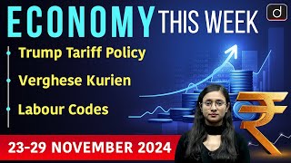 Economy This Week  Episode21  GS3  Drishti IAS English [upl. by Fayette]