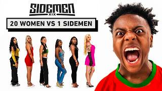 20 WOMEN VS 1 SIDEMEN SPEED EDITION [upl. by Eelyma]