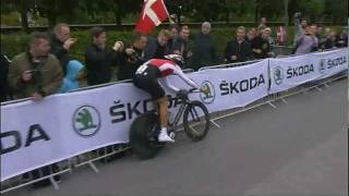 DAY 3  Road World Championships 2011 Copenhagen  Time Trial Men Elite [upl. by Hsuk359]