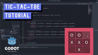 Create TicTacToe in Godot 4 Easy Tutorial for Beginners [upl. by Adnarem]