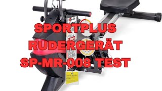 SportPlus Rudergerät SPMR008 Test [upl. by Rickie841]