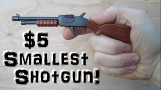 Worlds Smallest Shotgun Actually Shoots [upl. by Stepha]