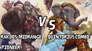 Rakdos Midrange VS Quintorius Combo MTG Pioneer [upl. by Animrelliug807]