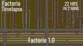 Factorio 10 Timelapse [upl. by Iek]