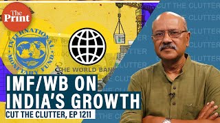 IMF World Bank lower India growth estimates bright spots amp paradox of falling private investment [upl. by Libbie]