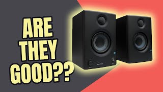 PreSonus Studio 35 Monitors The Truth About These Little Speakers [upl. by Siurtemed]