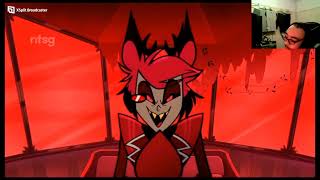 Alastor and Vox Song  Hazbin Hotel reaction [upl. by Ailis]