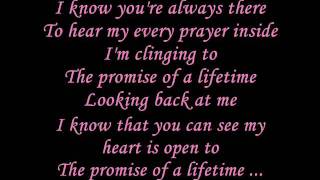 Kutless  Promise of a lifetime Lyrics [upl. by Taryne]