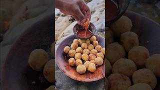 Crispy Potato Balls😋  Fried Mashed Potato Balls shorts [upl. by Onilecram]