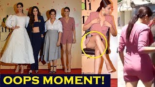 OMG Swara Bhaskars Embarassing Moment at Veere di wedding Trailer launch [upl. by Humphrey]