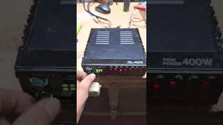 AMPLIFICADOR HITRON SEQ554 REPARACION CANAL DE AUDIO [upl. by Adliw]